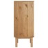 Cajonera OTTA madera maciza de pino marrón y blanco 45x39x90