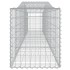 Cesta de gaviones forma arco hierro galvanizado 400x50x60/80