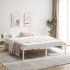 Cama para personas mayores madera maciza pino blanca 180x200