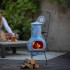 RedFire Chimenea Colima arcilla azul/rojo