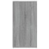 Aparador de madera contrachapada gris Sonoma 120x36x69