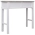 Mesa consola de madera gris 90x30x77