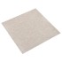 Baldosas de suelo de moqueta 20 uds 5 m² 50x50 cm beige