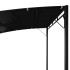 Toldo parasol de jardín gris antracita 3x3x2,55