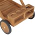 Carrito del té de madera maciza de