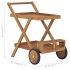 Carrito del té de madera maciza de