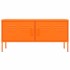 Mueble para TV de acero naranja 105x35x50