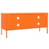 Mueble para TV de acero naranja 105x35x50