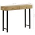 Mesa consola de madera maciza de mango 102x30x79