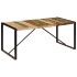 Mesa de comedor de madera maciza reciclada 180x90x75