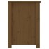 Mueble de TV madera maciza de pino marrón miel 103x36,5x52