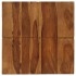 Mesa de centro de madera maciza de acacia 80x80x30