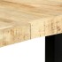 Mesa de comedor de madera maciza de mango 180x90x76