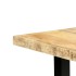 Mesa de comedor de madera maciza de mango 180x90x76