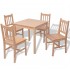 Conjunto de comedor 5 piezas madera de