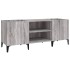 Mueble para discos madera contrachapada gris sonoma