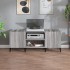 Mueble para discos madera contrachapada gris sonoma