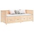 Sofá cama madera maciza de pino 90x200