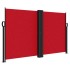 Toldo lateral retráctil rojo 140x1200