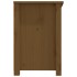 Mueble de TV madera maciza de pino marrón miel 114x35x52