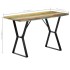 Mesa de comedor madera maciza reciclada 120x60x76