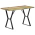 Mesa de comedor madera maciza reciclada 120x60x76