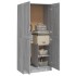 Armario de madera contrachapada gris Sonoma 82,5x51,5x180