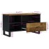 Mueble de TV madera mango y madera contrachapada 80x33x46