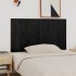 Cabecero de cama de pared madera maciza pino negro 166x3x90