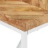 Mesa de comedor de madera maciza de acacia y mango 180x90x76