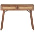 Mesa consola de madera maciza de mango 100x35x76