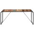 Mesa de comedor de madera maciza reciclada 180x90x76