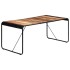 Mesa de comedor de madera maciza reciclada 180x90x76