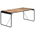 Mesa de comedor de madera maciza reciclada 180x90x76