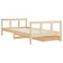 Estructura de cama infantil con cajones madera pino 90x190