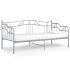 Estructura de sofá cama de metal gris 90x200