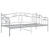 Estructura de sofá cama de metal gris 90x200