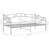 Estructura de sofá cama de metal gris 90x200