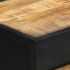 Mesa consola de madera rugosa de mango 110x35x75