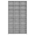 Estante de CD madera contrachapada gris Sonoma 102x23x177,5