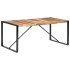 Mesa de comedor madera maciza con acabado sheesham 180x90x75