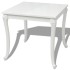 Mesa de comedor 80x80x76 cm blanco