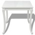 Mesa de comedor 80x80x76 cm blanco