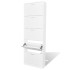 Mueble zapatero blanco con 5