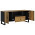 Mueble de TV madera mango y madera contrachapada 105x33,5x46