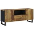 Mueble de TV madera mango y madera contrachapada 105x33,5x46