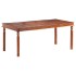 Mesa de comedor de madera maciza de sheesham 180x90x76