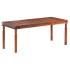 Mesa de comedor de madera maciza de sheesham 180x90x76