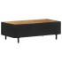 Mesa de centro de madera de mango rugosa 105x50x35