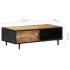 Mesa de centro de madera de mango rugosa 105x50x35